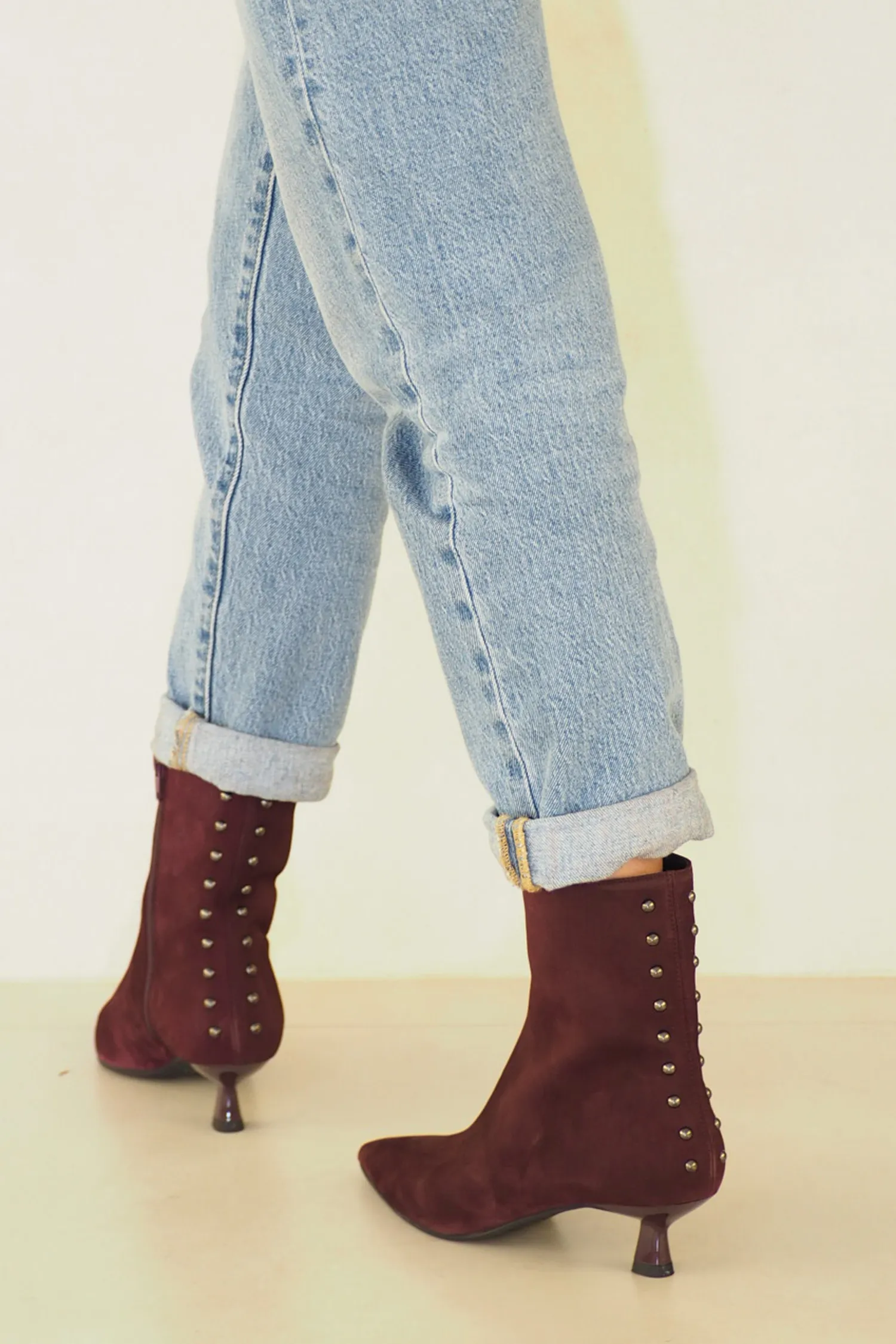 Botin Remake Burdeos - Imagen 3
