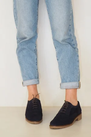 Zapato Oxford Azul