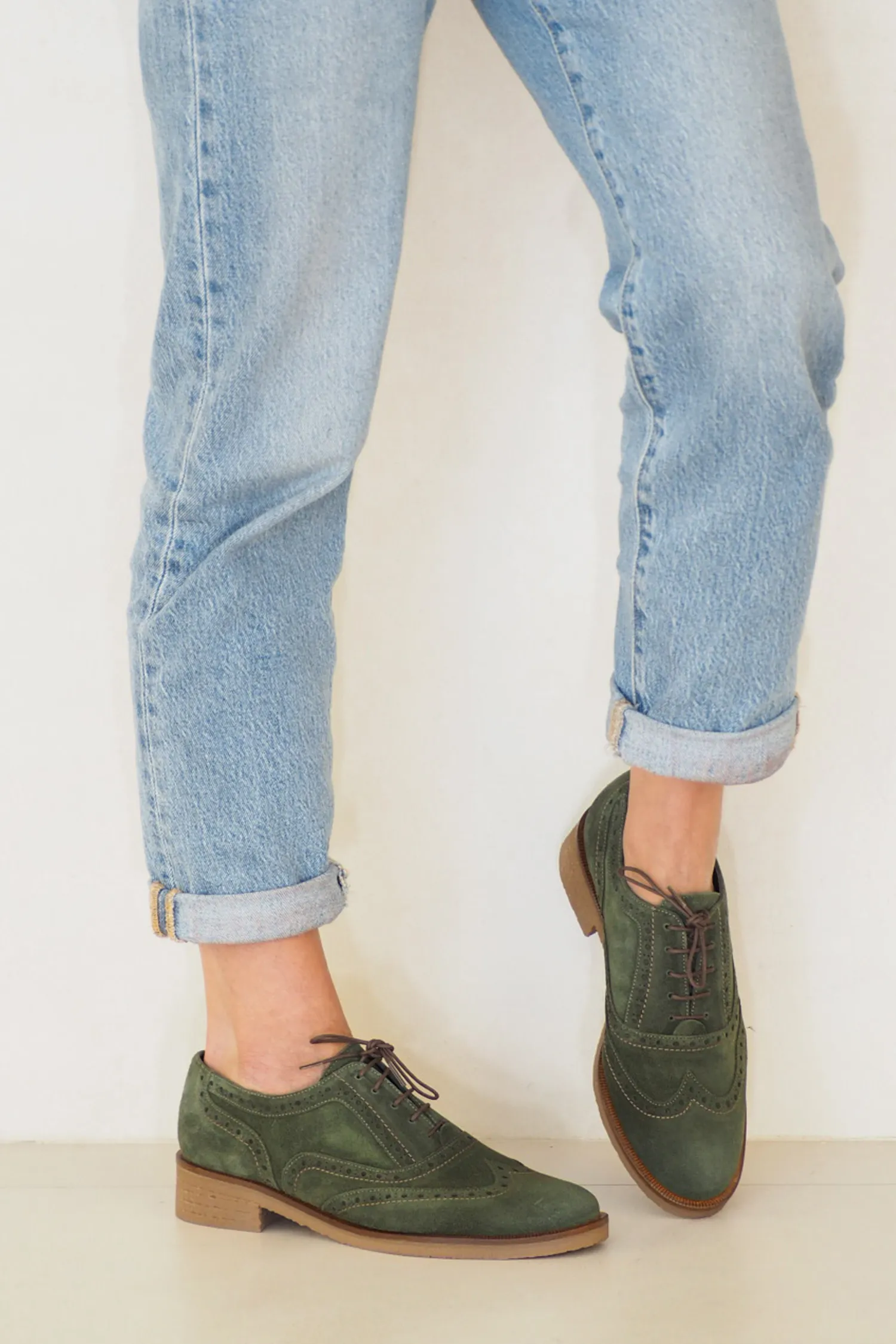 Zapato Oxford Verde - Imagen 3