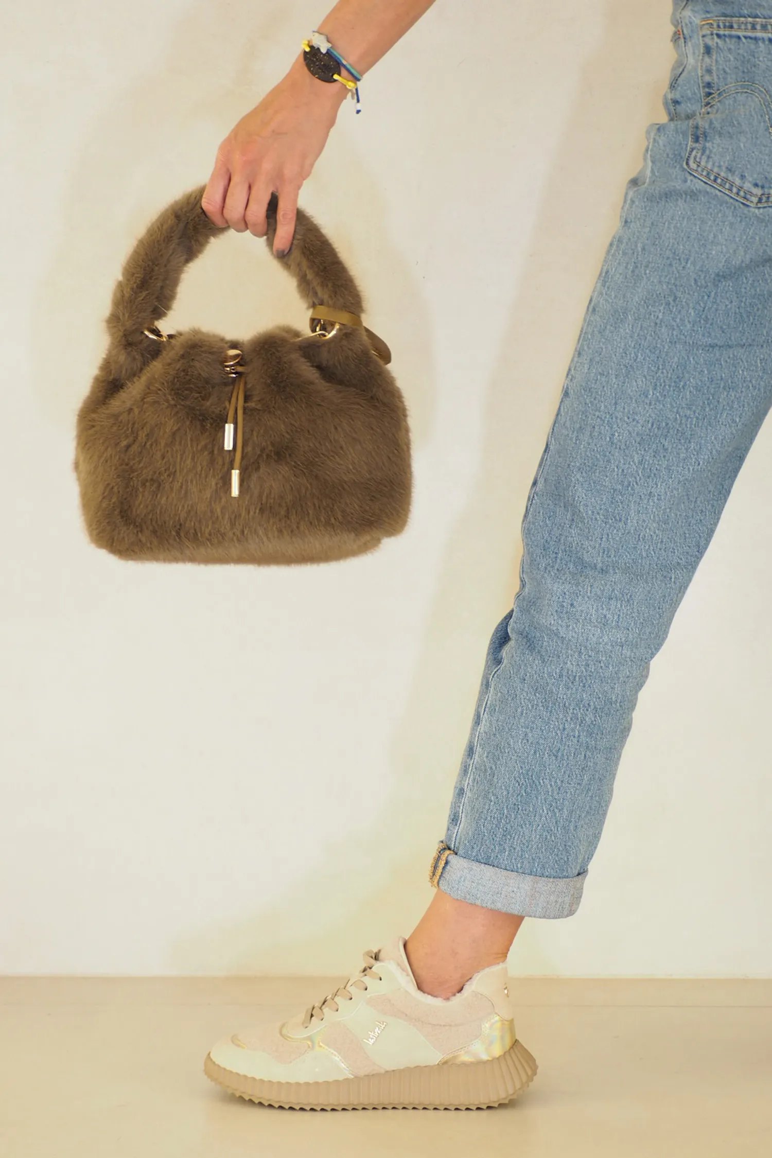 Bolso Teddy Visón